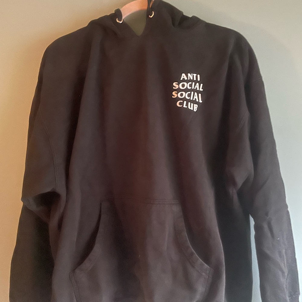 Anti Social Social Club Black Hoodie